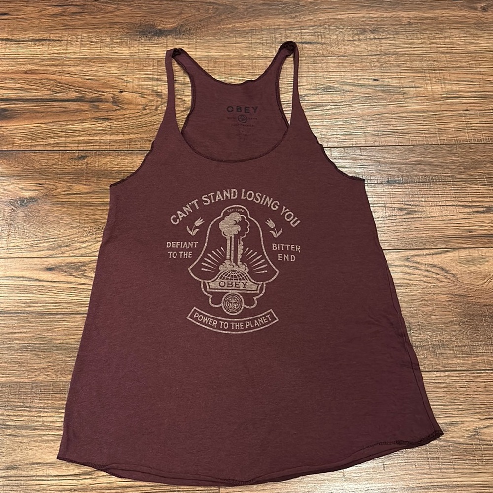 Obey tank top